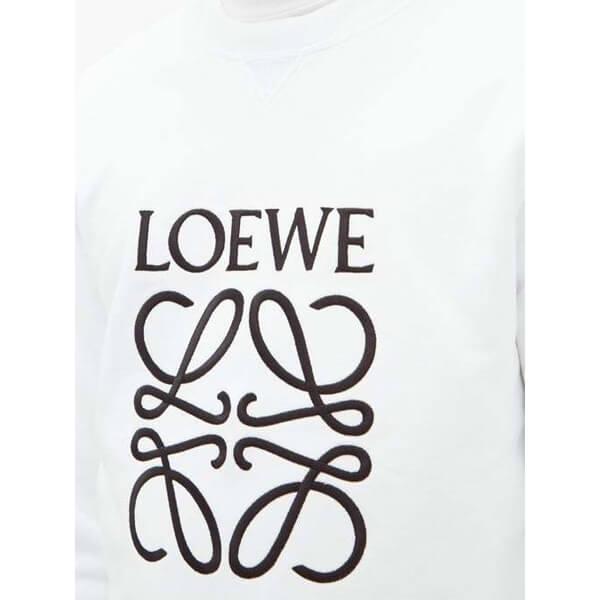 【LOEWE】ロエベ トレーナー コピー アナグラム コットンスウェットシャツH6109900CR